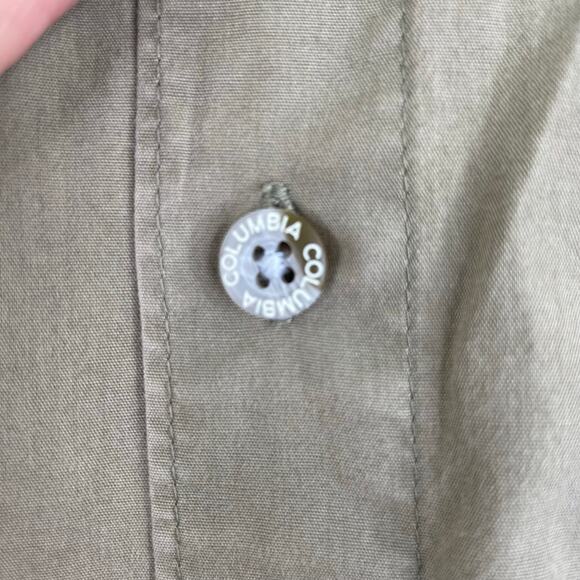 Columbia Sportswear Company PFG Khaki Beige Long Sleeve Button Up Men's Shirt 2X - Picture 7 of 16